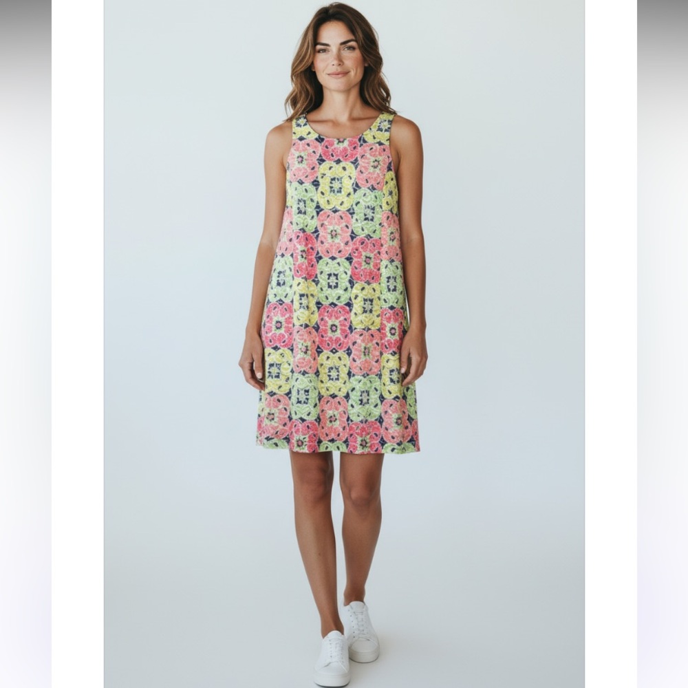 New Crown & Ivy Multicolor Sleeveless Dress size XS